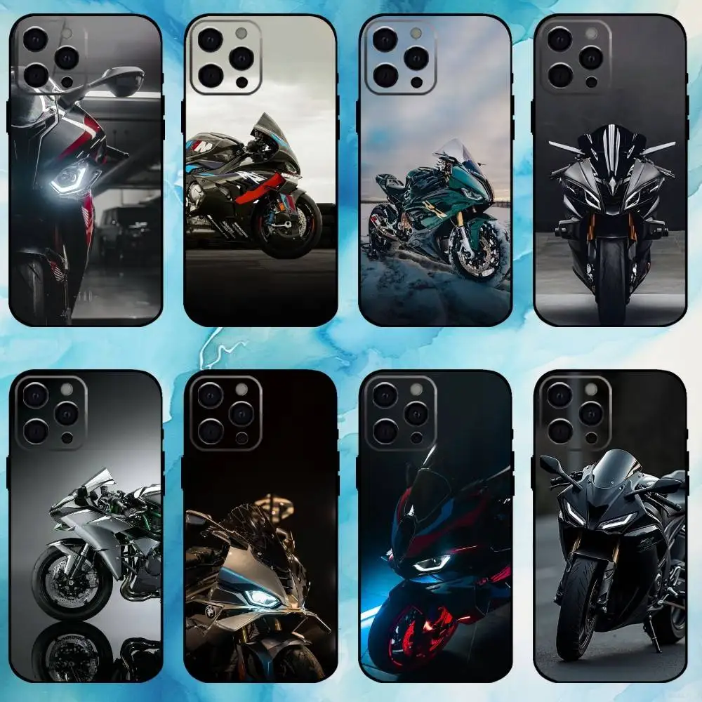 

Cool S-s1000rr motorcycle Phone Case For iPhone17,16,15,14,13,12,11 Plus,Pro Max Soft Black Cover
