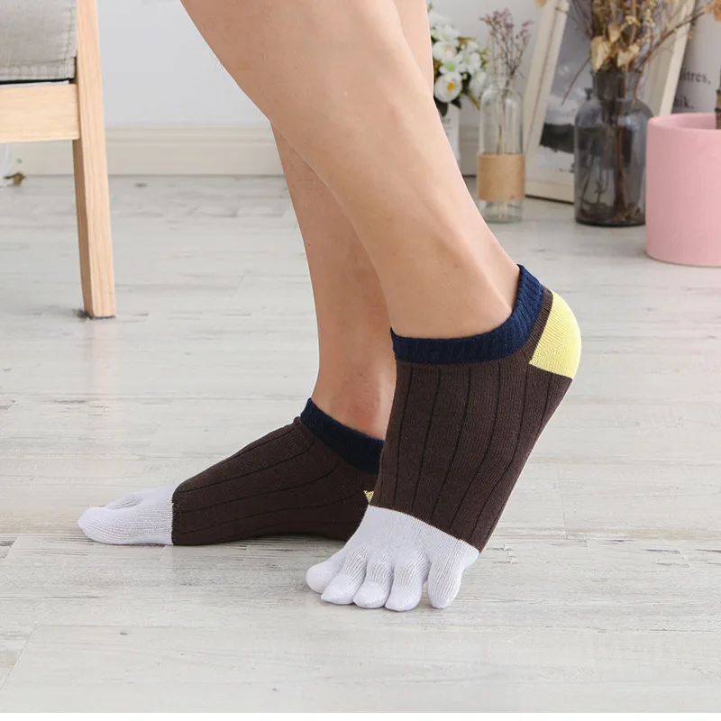 

Five Finger Socks Cotton Low Short Tube Five-toe Socks Summer Toe Socks Set