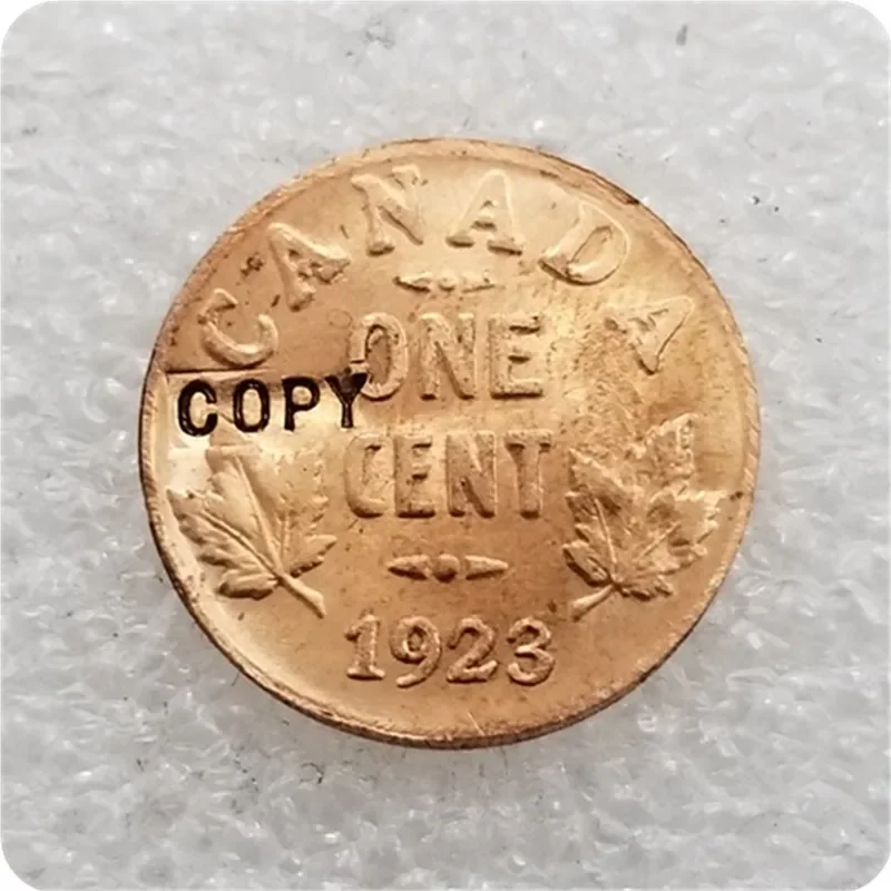 1923,1925 Canada 1 Cents COPY commemorative coins-replica coins medal coins collectibles