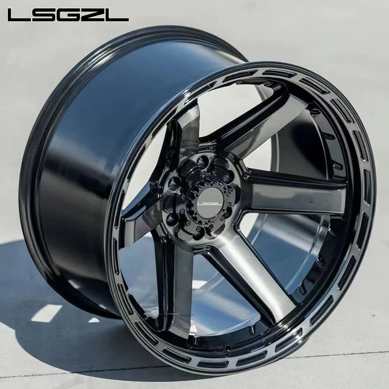 custom monoblock 2 piece luxury forged alloy deep concave car wheel 5x114.3 5x120 5x130 5x112 15 18 19 20 22 inch rim