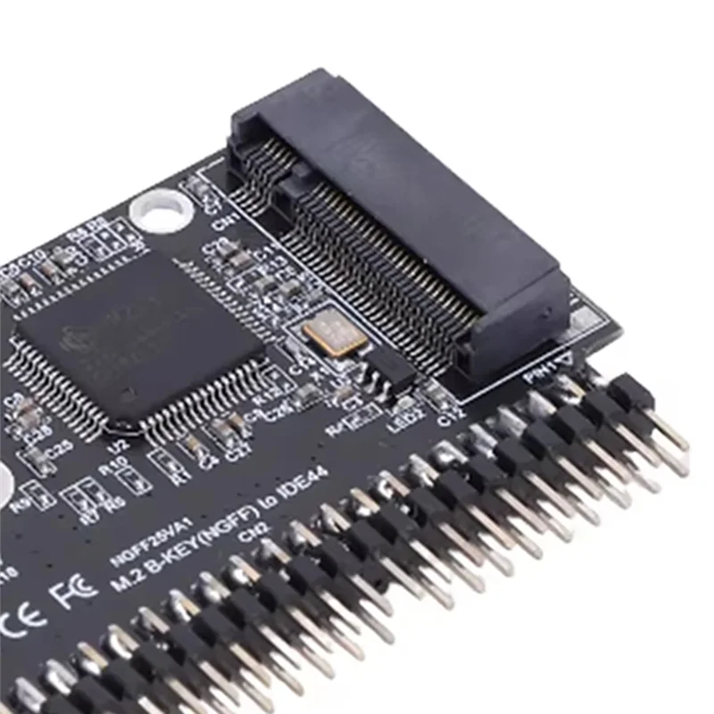 

A41Z-M.2 NGFF SATA SSD на 2,5-дюймовый IDE 44-контактный адаптер 150 МБ/с M.2 NGFF SATA SSD на 2,5 IDE SATA SSD-конвертер Адаптер-конвертер