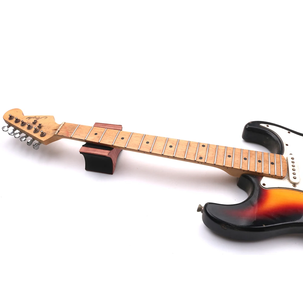 2 في 1 الغيتار الرقبة الراحة دعم خشبية Luthier الغيتار القيثارة حامل رف قوس الآلات الوترية الملحقات