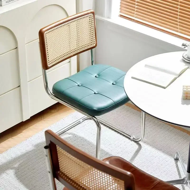 Nordic madeira maciça casa rattan cadeira varanda ao ar livre café hotel cadeira de lazer