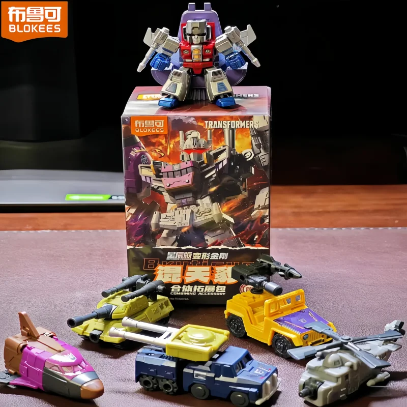 

Genuine Blokees Transformers Toy Bruticus Action Figure Expansion Package Combaticons Model Assembled Movable Gifts toys