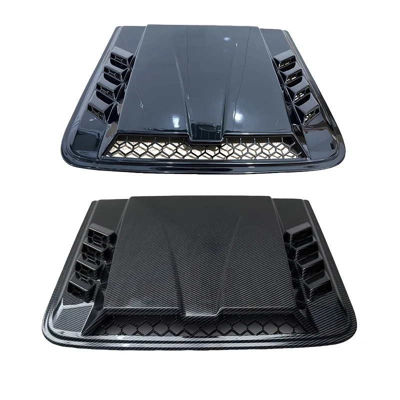 Universal Car Air Outlet Cover Decoration Trim Plastic Car Hood Scoop Fake Air Flow Intake Vent Covers Auto Exterior Accessories view 5