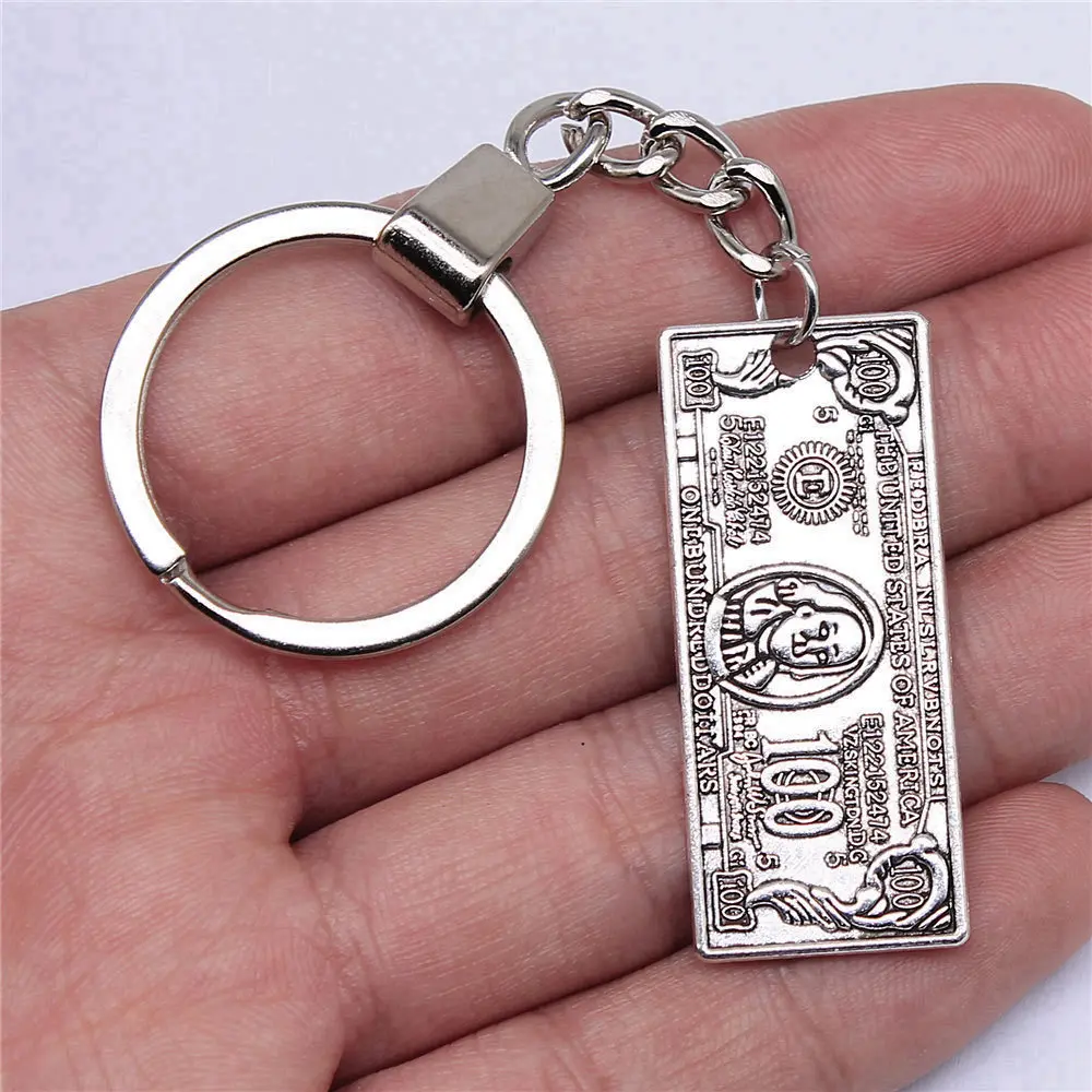 1pcs Money Us Dollar Rings Findings Jewelry For Woman Handmade Ring Size 30mm