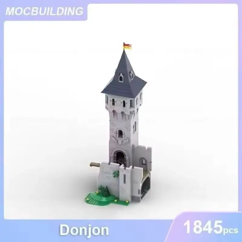 MOC Building Blocks Architecture Donjon Castle Model Extension for 10305 DIY Assemble Bricks Educational Toys Gifts 1845PCS