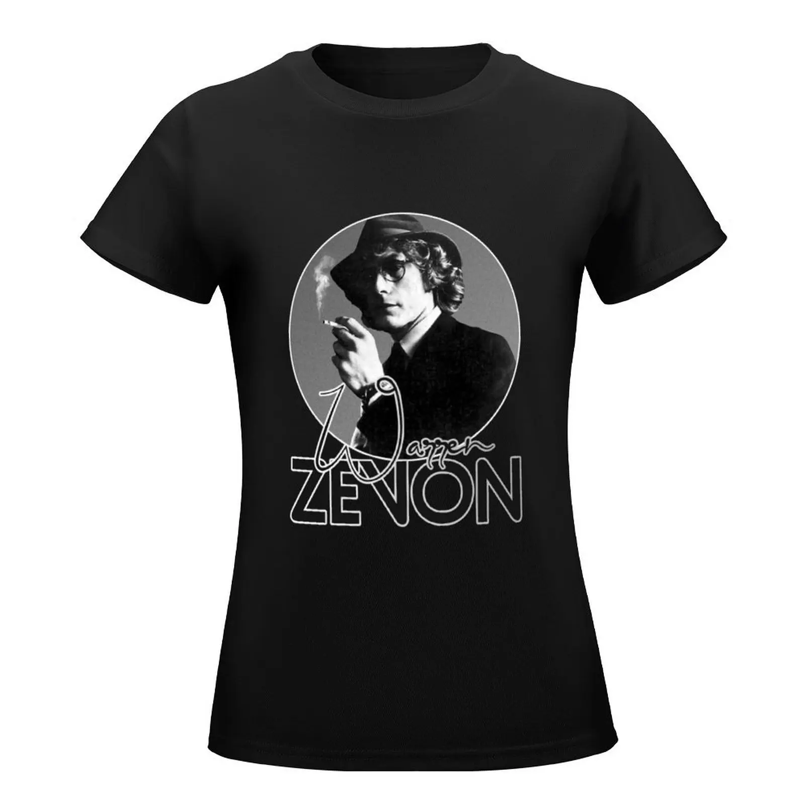 Warren Zevon T-Shirt shirts graphic tees summer tops summer top Blouse funny t shirts for Women