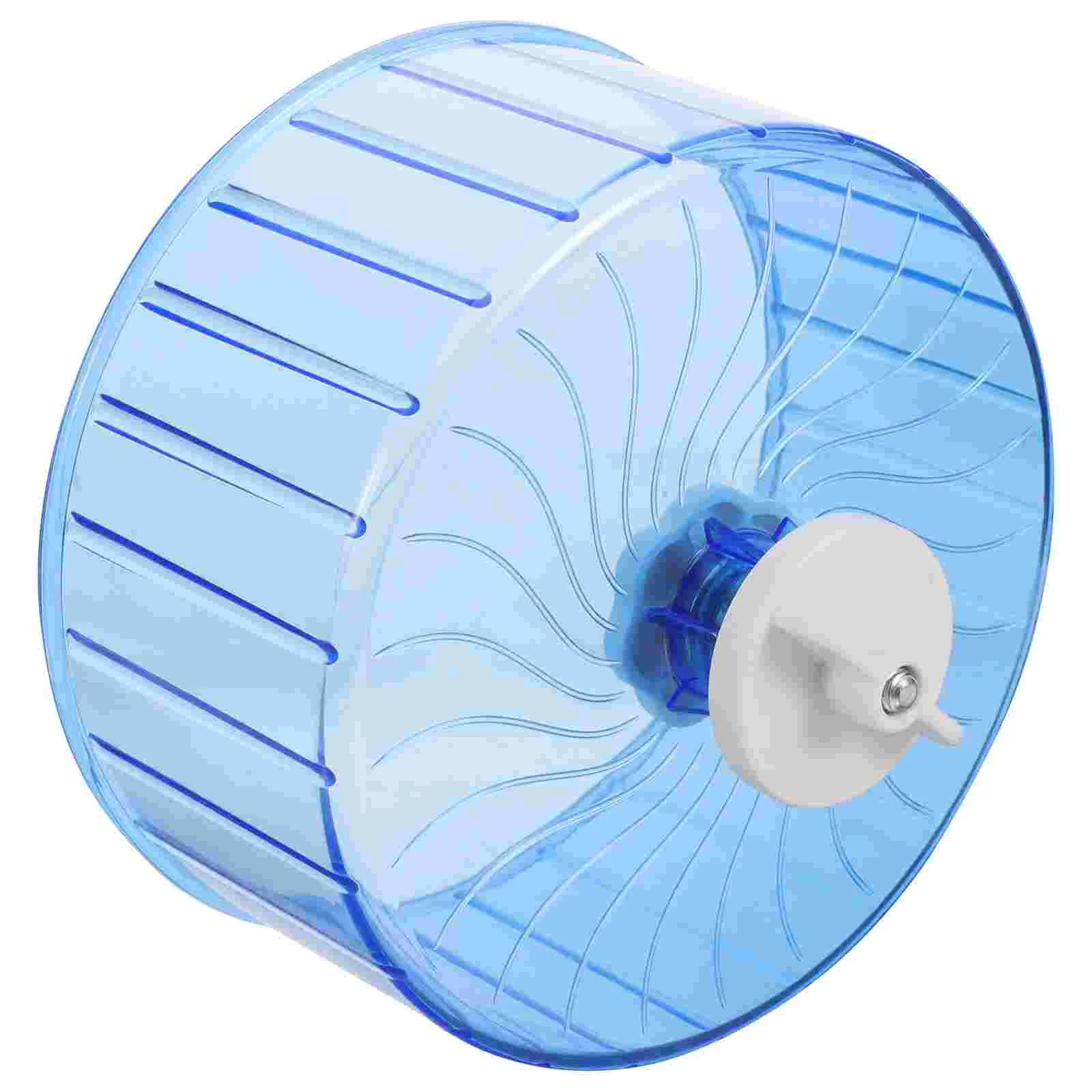 

Hamster Supplies Toy Running Wheel Large Mute Accessories Mouse Sky-blue Gerbil