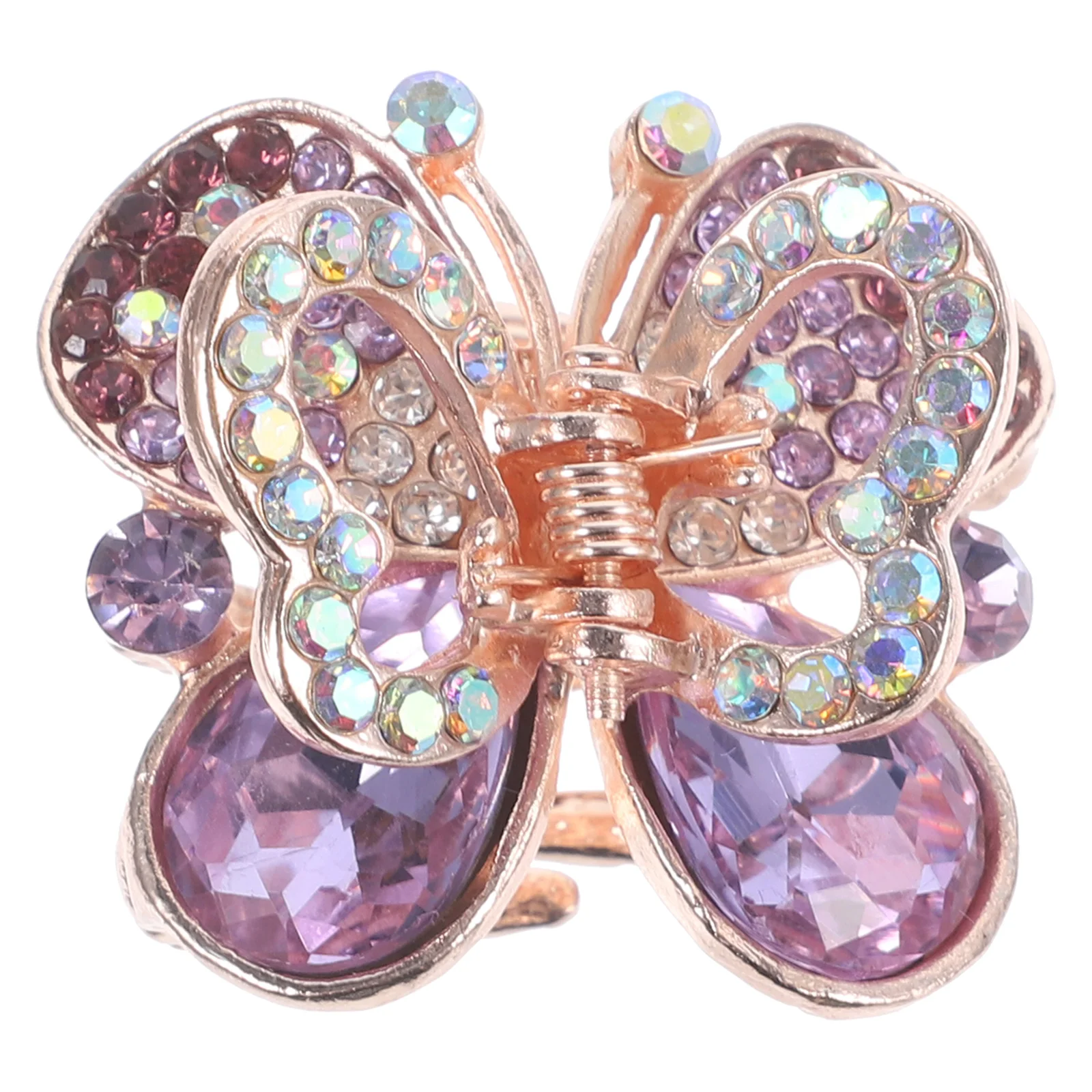 

Зажим для волос-бабочки, зажимы со стразами, прочный материал премиум-класса, элегантный привлекательный дизайн, подходит для всех типов волос и