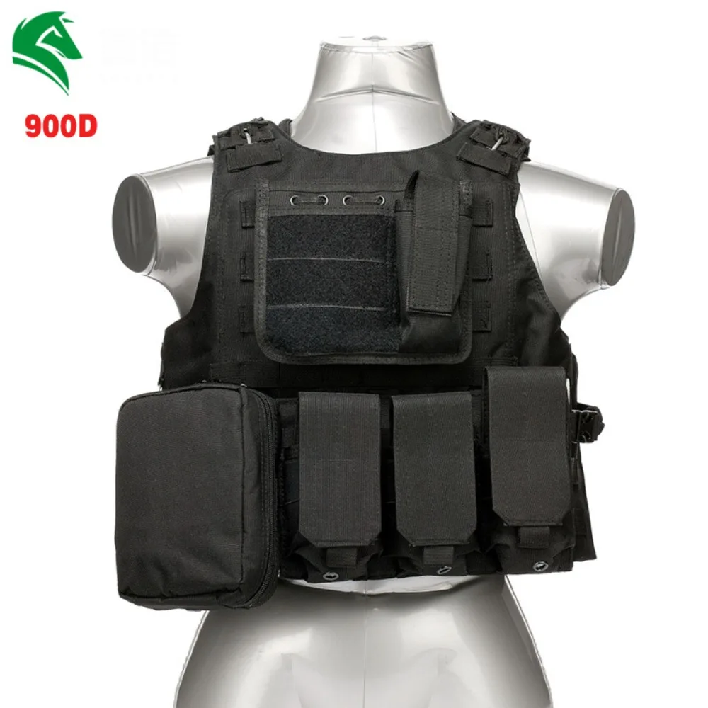 

Tactical amphibious vest outdoor combat military fans CS training vest real CS field equipment special for field training