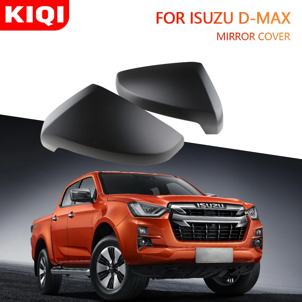 For Isuzu D-MAX DMAX 2021 2022 2023 Rearview Mirror Cover Trim Side Door Mirror Strip Sticker Carbon Fiber Car Accessories