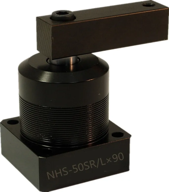 90 Degree Hydraulic Swing Cylinder, Flange Type Rotary Clamp Cylinder 25-63mm, Power Workholding Device for Fixture Clamping