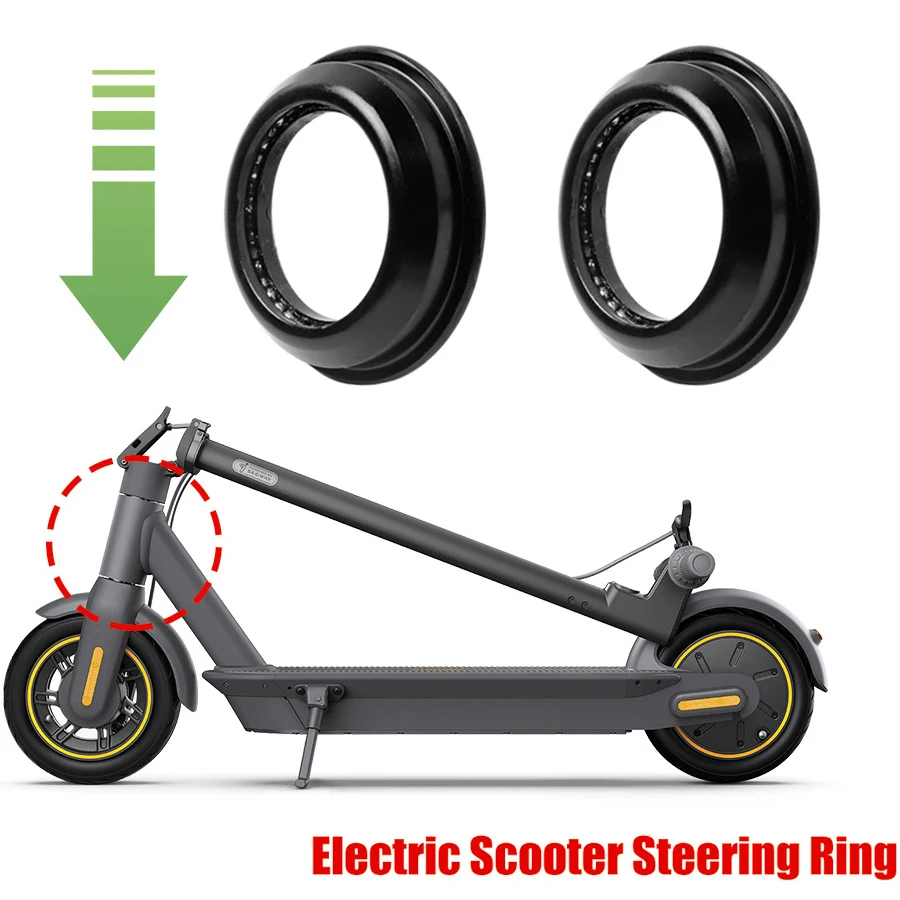 E-Scooter Front Fork Tube Bearing Bowl Rotating Upper and Under for Ninebot Max G30 G30D Electric Scooter Kickscooter Parts