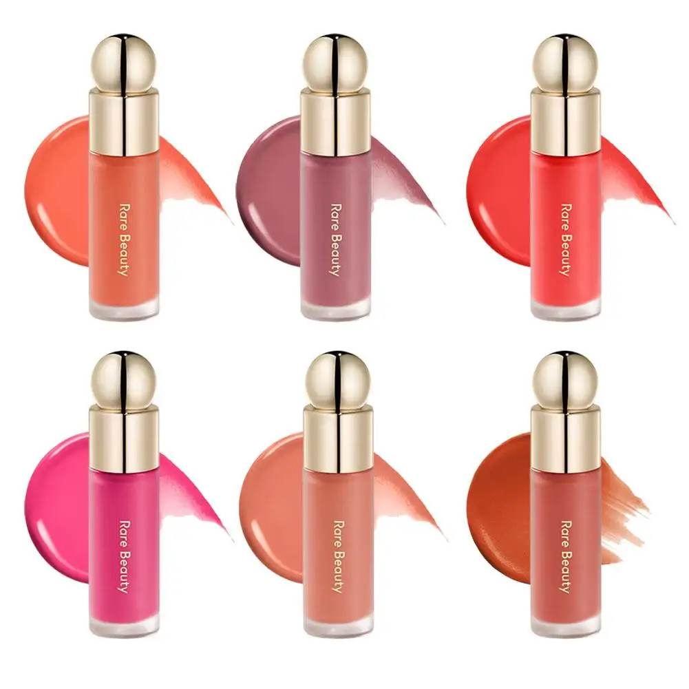 7.5ml Mini Soft Pinch Liquid Blush Facial Brightening Matte Eye Shadow Moisturizing Lasting Natural Rouge 5-Color Smooth Velvet