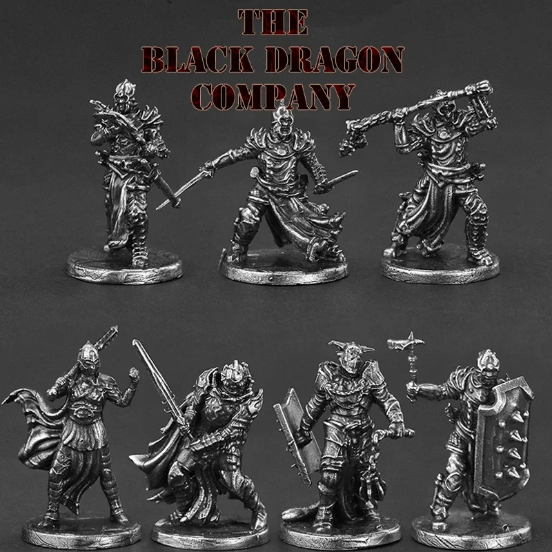 Белая латунь, боевые легионы, безстрашный рыцарь, солдат, модели, миниатюрная фигурка, коллекции, металлические шахматные фигуры, украшение для настольной игры