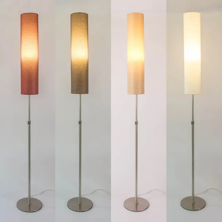 

European style simple fashion living room lamp telescopic vertical floor lamp bedroom study dining room LED floor lamp