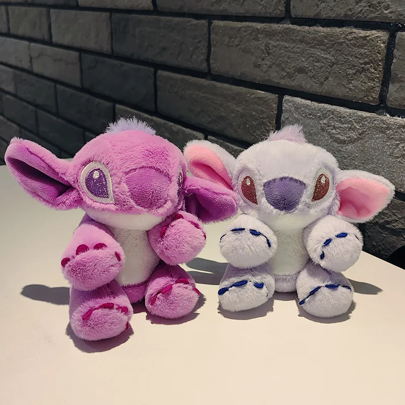 

15cm Disney Stitch Stuffed Animals Plush Toys Doll Pendant Hanging Accessorie Action Figure Kawaii Pendants Boys Girls Kids Gift