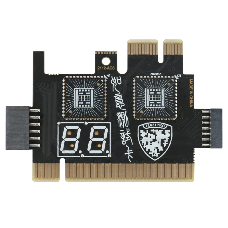 Universal Laptop And PC PCI PCI-E Mini PCI-E LPC Motherboard Diagnostic Analyzer Tester Debug Cards TL631 Pro