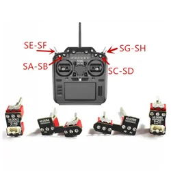 Radioking TX18S Radiomaster TX16S RC transmisor interruptor de palanca 2 3 posiciones reinicio OpenTX Frsky FlySky RadioLink Futaba Radio