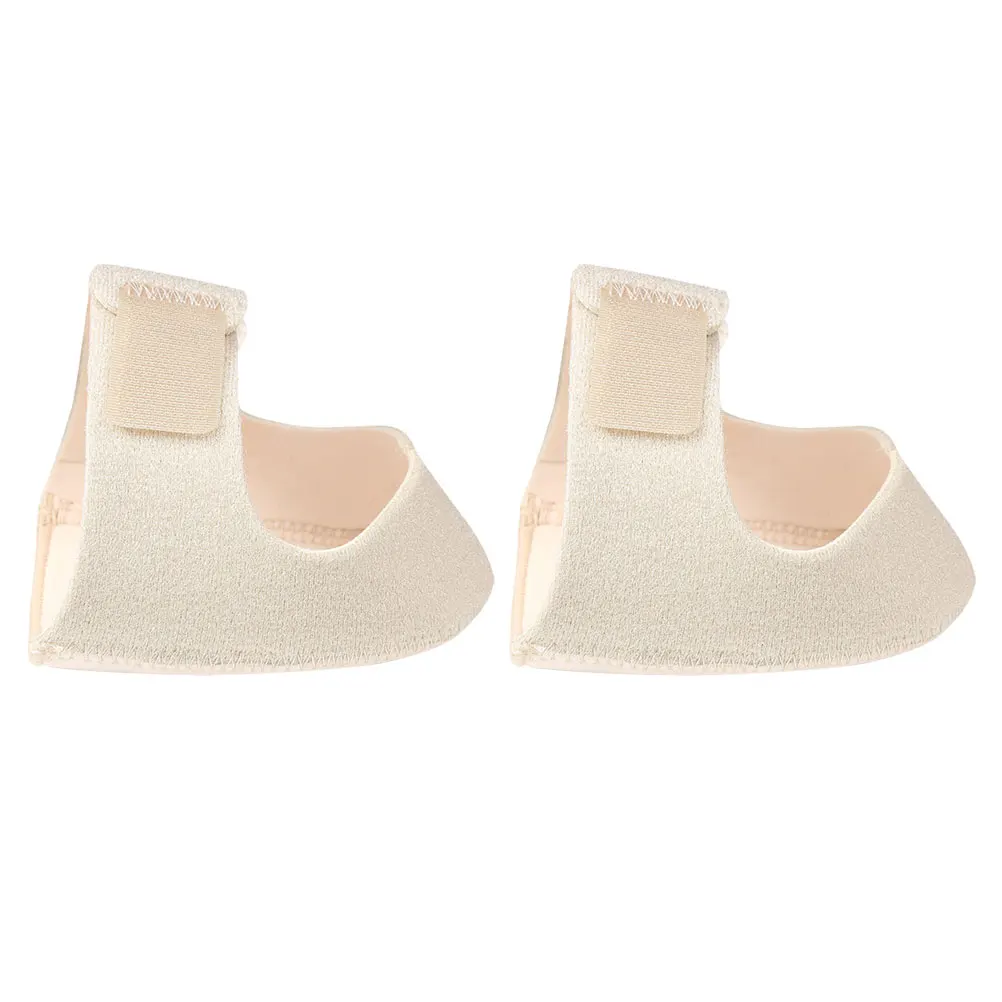 

Reduced Pressure Heel Covers Beige T Cloth Shock Absorbing Durable Non Slip Outdoor Heel Sleeves Feet Care Pads SBR SEBS
