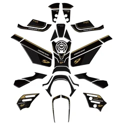 For Yamaha Tracer 9 Tracer 9 GT Tracer 9 GT + 2021-2023 Motorcycle 3D Gel Protection System Full Fairing Sticker Protection Kit
