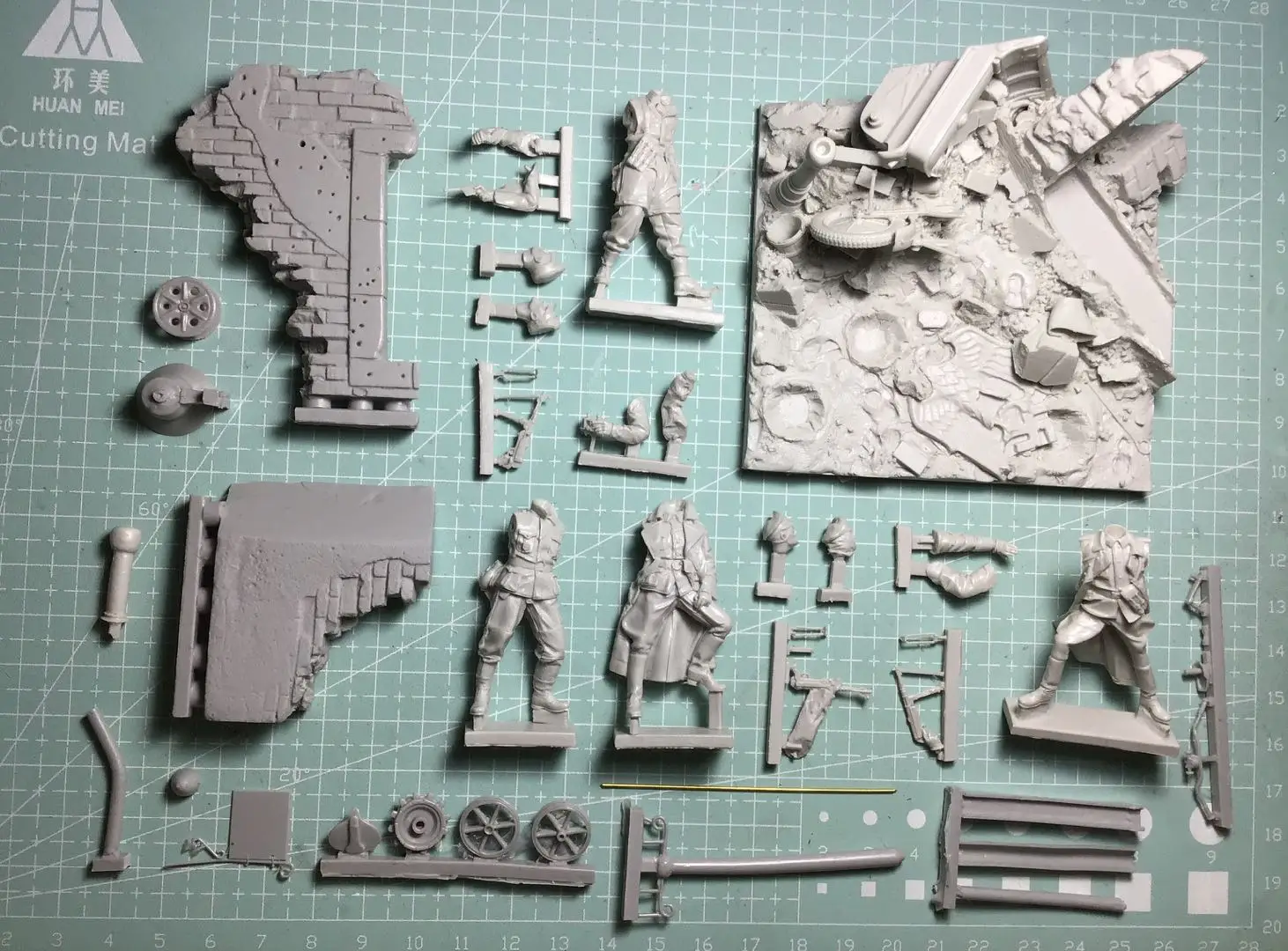 1/35  Resin Model Figure GK， Unassembled and unpainted kit