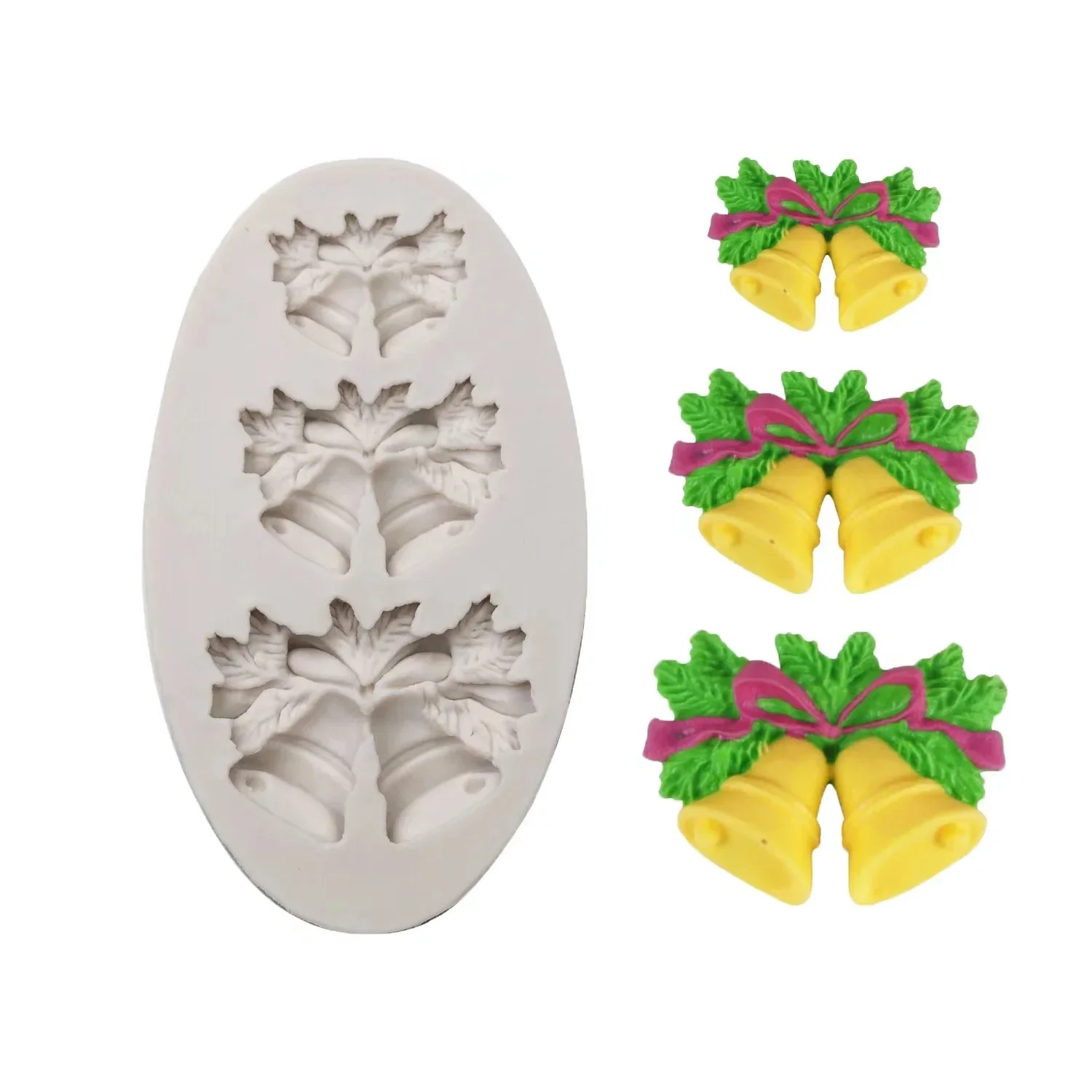 

Leaf Shape Silicone Mold Kitchen DIY Cake Baking Decoration Fudge Biscuit Chocolate Mold Christmas Holly Leaf Silicone Mold