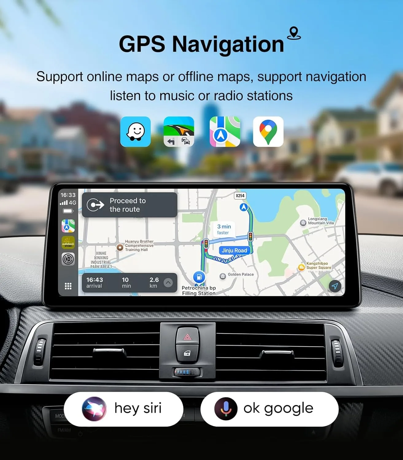 Ultra Narrow Android14 Qualcomm Chip Wireles Carplay Car Radio GPS Navigation For BMW X1 F48 2009-2018 EVO NBT Multimedia Player
