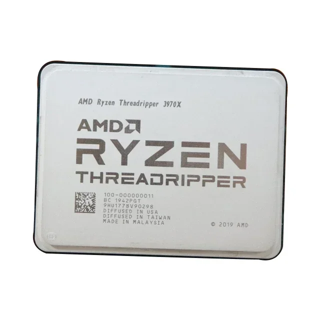 Threadripper 3970X with 32 Cores 64 Threads Zen 2 High Performance Processor Support Socket sTRX4 HEDT 280W 7nm