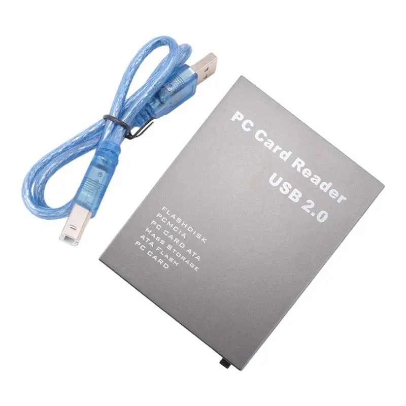 Highly Recommended USB2.0 PCMCIA Card Reader ATA Card Reader PC Card Reader USB 2.0 To PC ATA PCMCIA Adapter Flash Disk Memory C