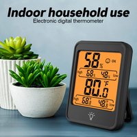 MC40 MC41 LCD Digital Thermo-Hygrometer Indoor Thermometer Hygrometer Temperature and Humidity Monitor Home Weather Station