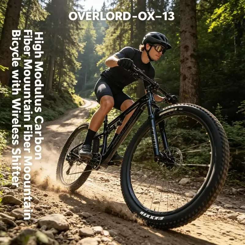 13 Speed Wireless Drivetrain Carbon Mountain Bike Downhill Sport Riding Air Shock Absorber Custom Painting Wholesale