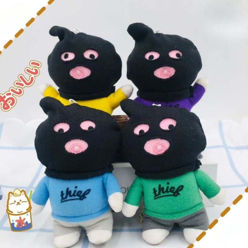 Stuffed Animals Plush Creative Thief Funny Plush Toy Pendant Juguetes Fashion Cadeau Maitresse Ecole Bag Pendant Gift for Friend