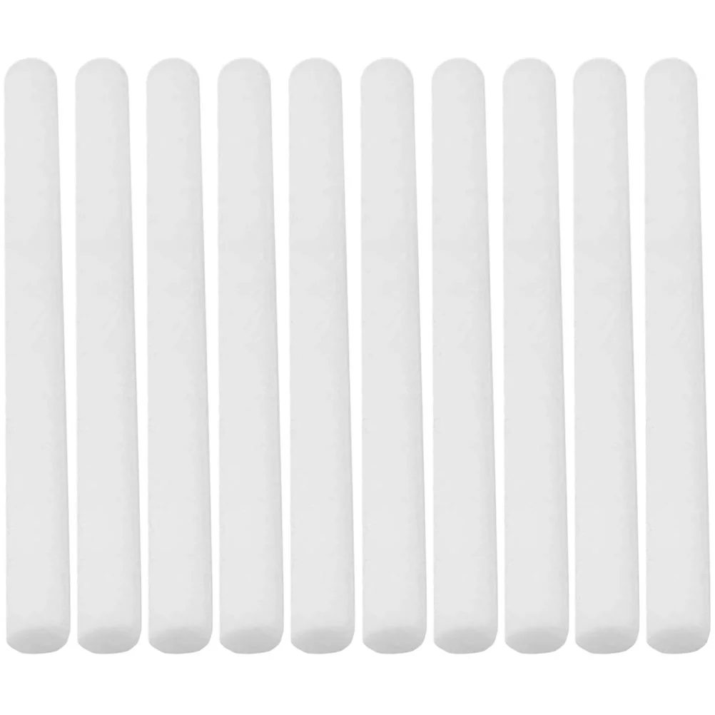 10 Pcs Sliver Aroma Diffuser Cotton Sticks Fragrance Volatile Oil Wands Aromatherapy Machine Travel Essential