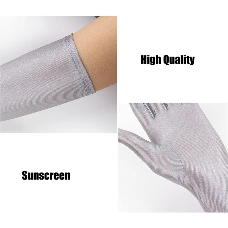 Women Opera Elbow Long Gloves Sexy Thin Breathable Protection Driving Girl Club Party Prom Dancing Dress Glove Long Sleeve G110