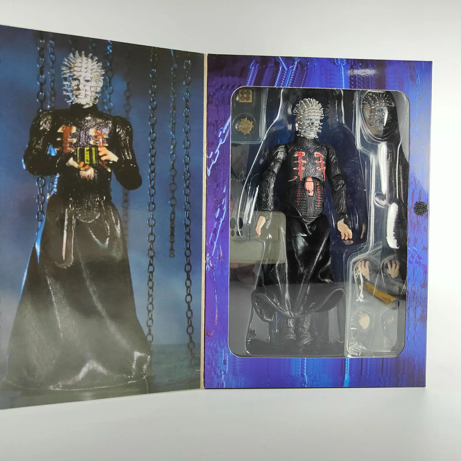 Figure Hellraiser NECA He'll Tear Your Soul Apart Ultimate Pinhead Action Figure PVC Movable Collection Toy Birthday Gifts