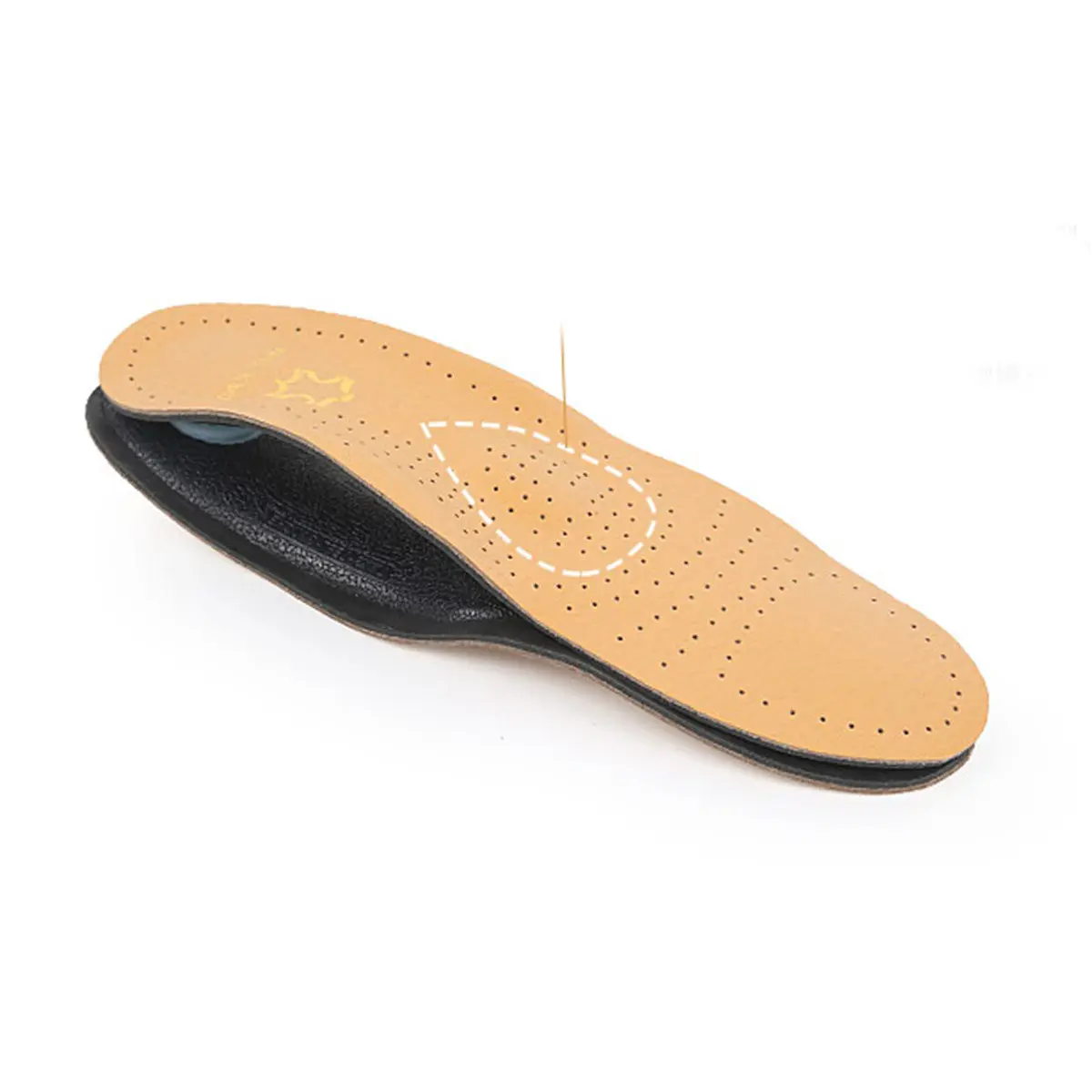 

1 пара латексных стельок с удобной поддержкой свода стопы, спортивные стельки для бега, тренировок, ходьбы, амортизирующие, износостойкие