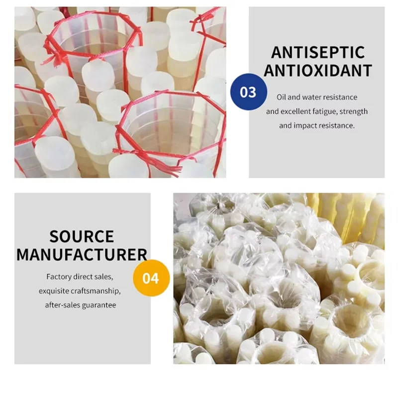MAKE-Coupling 8, Pflaumenpufferblüten-Pad, achteckige Stierverstärkung, Polyurethan, MT8, Bau-Aufzugs-Puffer-Pad