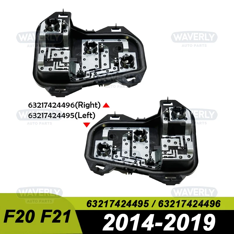 

Для 2014-2019 F20 F21 BMW 1 серии, цоколь лампы заднего фонаря, боковой держатель заднего лотка, основание 63217424495 63217424496