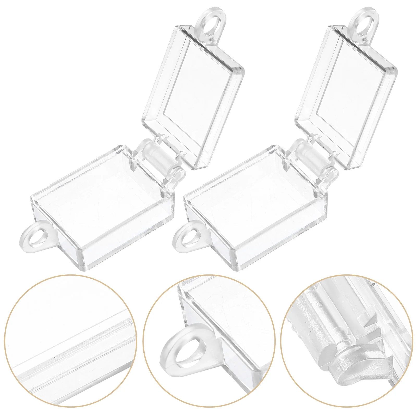 

2pcs Clear Rocker Covers Toggle Button Protection Cover Easy Installation Durable Transparent Guard Extend Lifespan Boat Switch