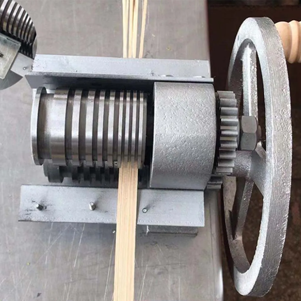 اليد تعمل رقيقة الخيزران الشريط افتتاح آلة ، الرسم اليدوي الصغير