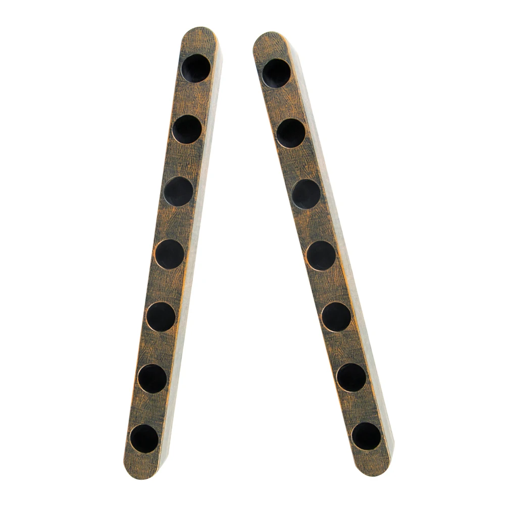 

2Pcs Holder Multi-Hole Stand Decorative Candlestick for Wedding Party Dinner Table Centerpiece Holder