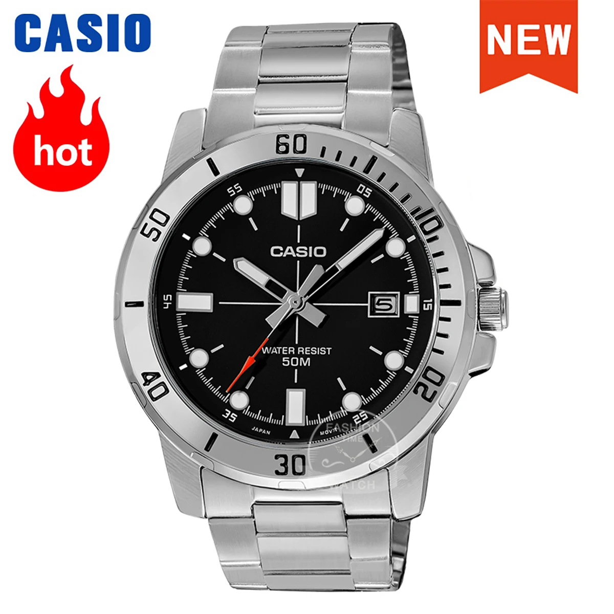 ساعة كاسيو ساعة معصم رجالية ماركة فاخرة مجموعة كوارتز 50 متر مقاومة للماء ساعة رجالية مضيئة رياضية عسكرية ساعة relogio masculino