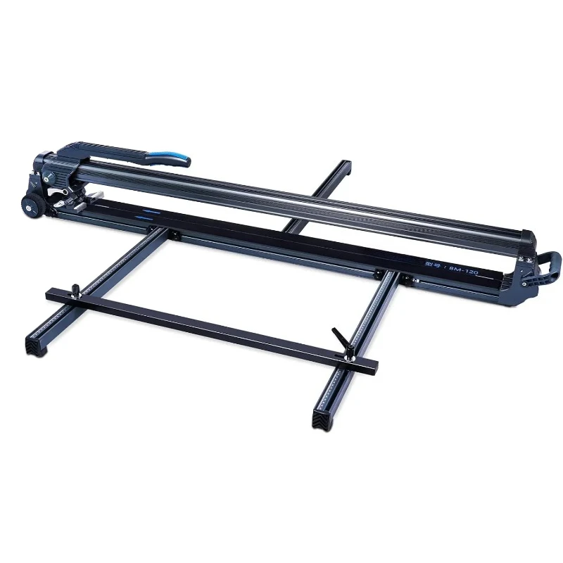 

SRX Manual Tile Cutter 48 inch, Cutting Machine, Large Porcelain Tools with Transport Handle and Wheels Manual Pusher