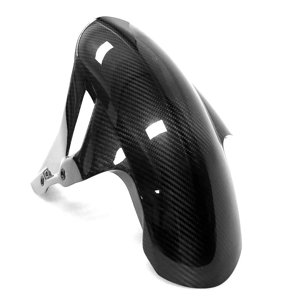 Motorcycle Accessories 3K 3*3  Carbon Fiber Front Fender Hugger Mudguard For S1000RR  S1000R M1000RR 2019 2020 2021Parts