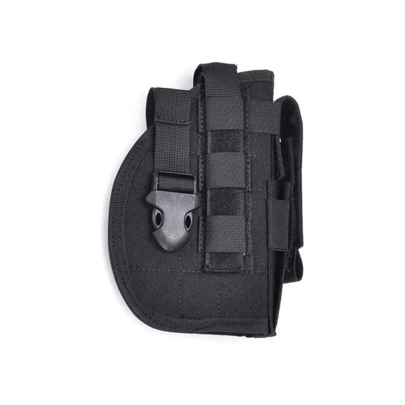 Universal Tactical Pistol Gun Holster Right Hand Hunting Handgun Pouch Case Waist Holster for Glock 43X 22 CZ P-09 Beretta APX