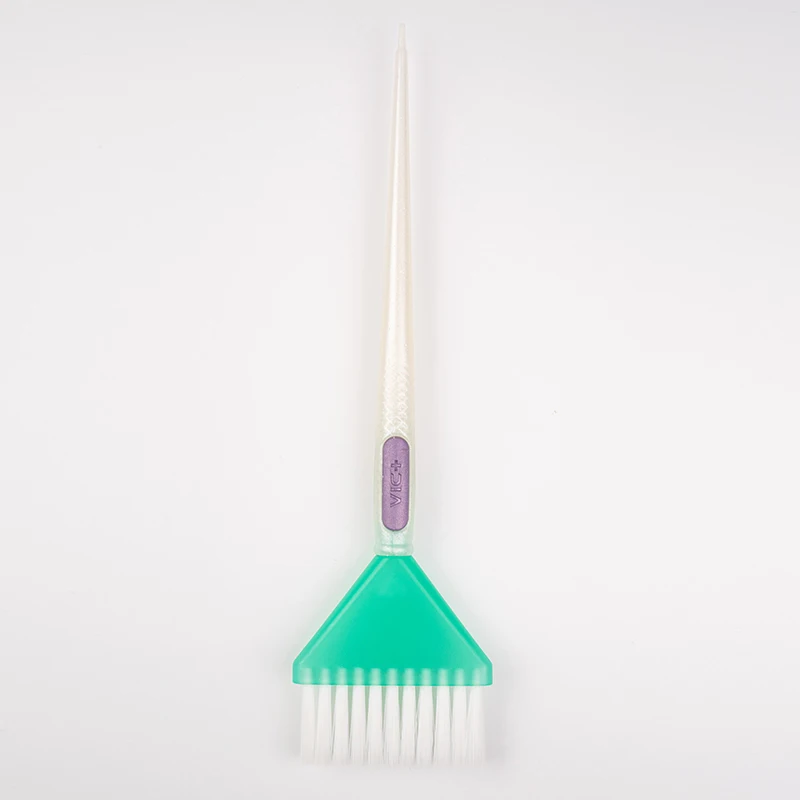 Kit de brosses à cheveux en silicone anti-brûlure, brosse à cheveux, broCumbria doux, queue pointue, coloration permanente, surbrillance, coiffeur, 1842, 3 pièces par ensemble