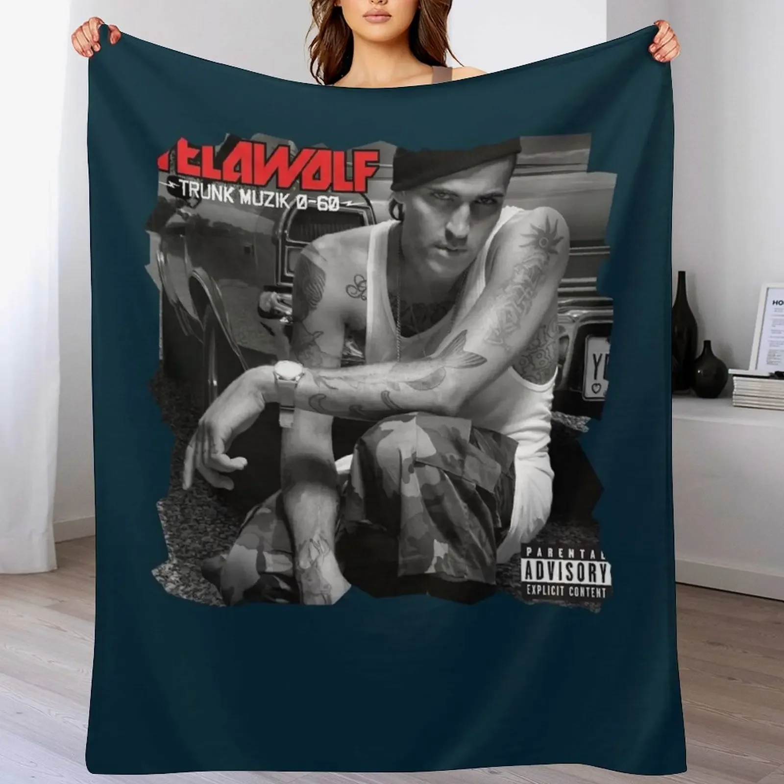 

Yelawolf Trunk Muzik Training Waistcoat Throw Blanket Thin Single Large Blankets For Sofas Blankets