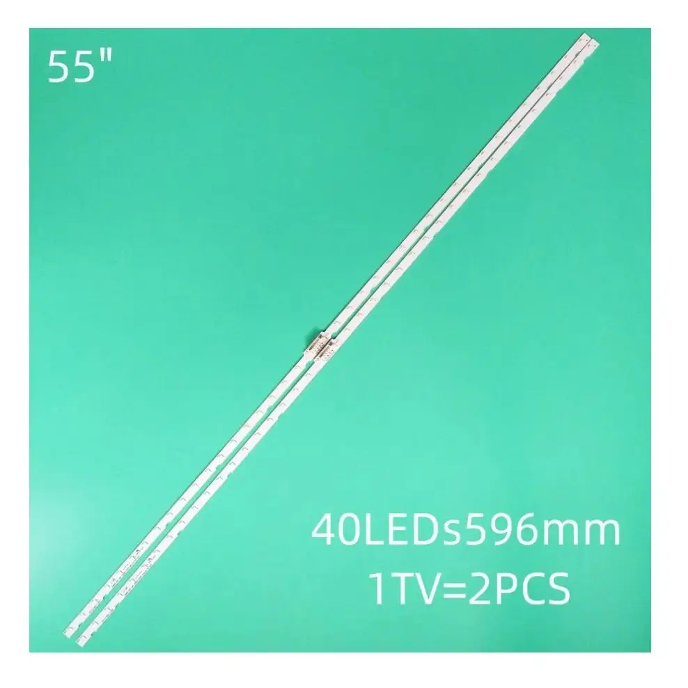 LED TV Bands For Samsung UA55NU7100 UA55NU7300 UA55N5510 UA55NU6100 UA55NU7090 UA55NU7400 LED Bars Backlight Strips Line Rulers